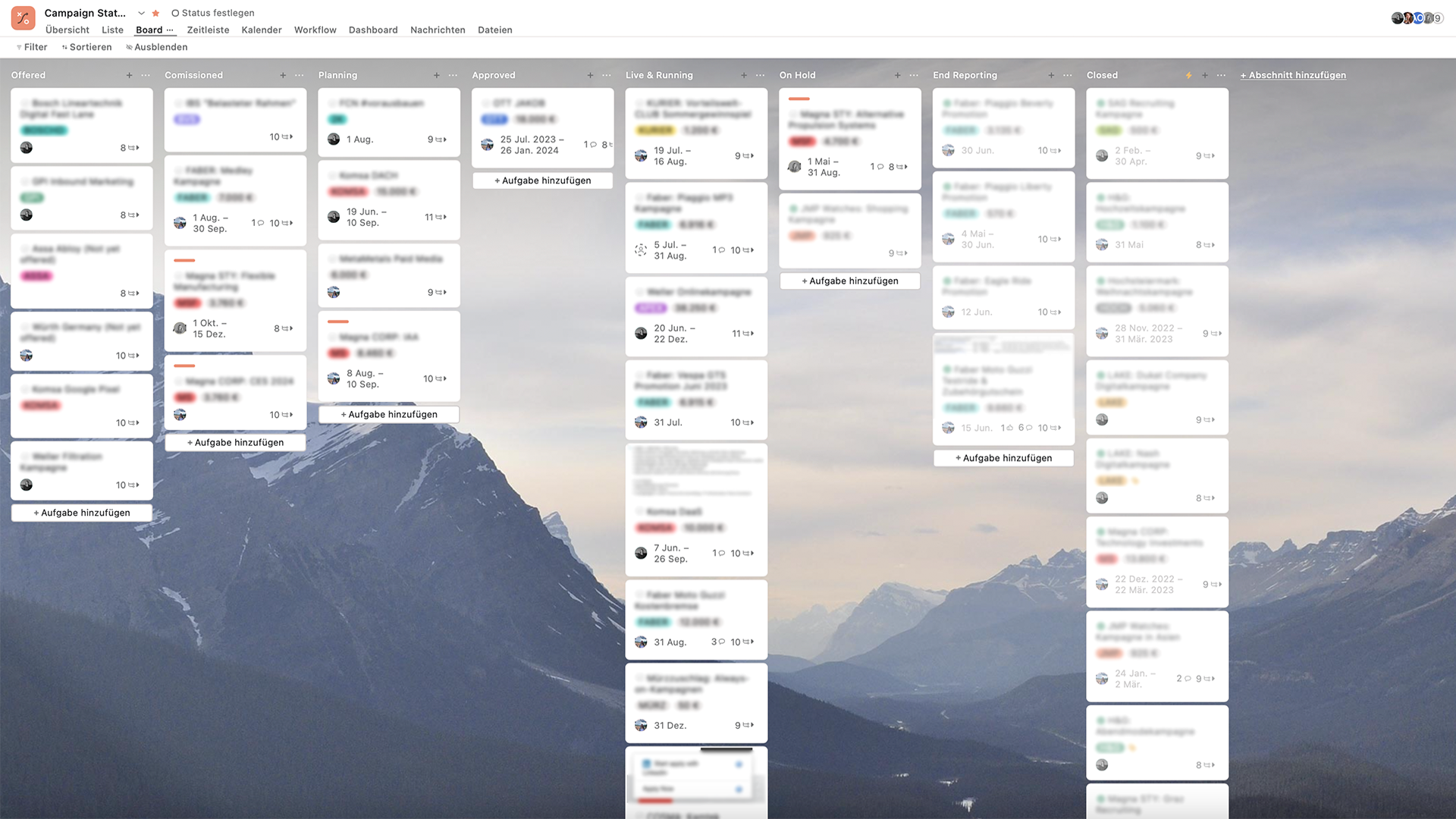 Campaign management - Never again without our Asanaboard | beyond global